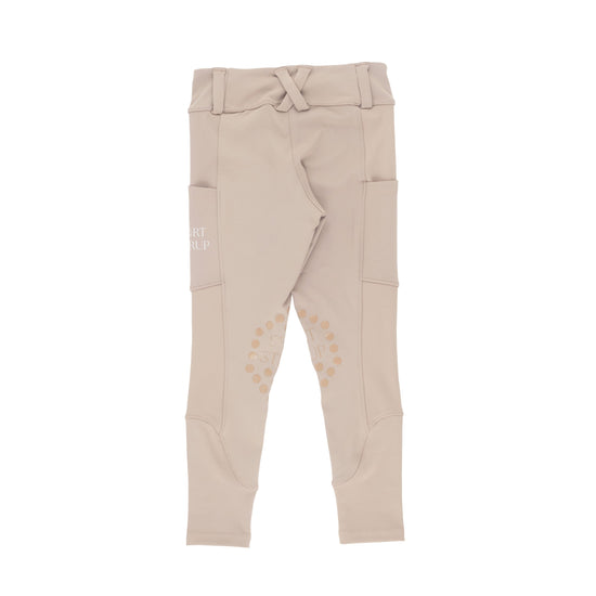 tan leggings girls equestrian horses pony ponies show pants horse show little girl