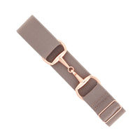 equestrian belt children's kids woman adult bit belt rose gold elastic adjustable