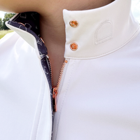 Show Shirt Short Stirrup Equestrian for young riders and girls