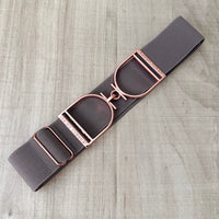 White SSE Stirrup Logo Belt