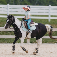 horse pony thick saddle pads with velvet underlay for horses and ponies high quality