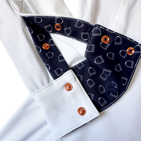 long sleeve equestrian girls show shirt horses