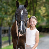 Pale Pink Sleeveless Seamless Tech Shirt