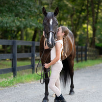 Pale Pink Sleeveless Seamless Tech Shirt