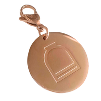 Bridle Charm Horse Pony Bridle Tack Rose Gold