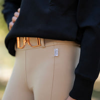 Tan Equestrian Riding jods horseback girls young rider horses