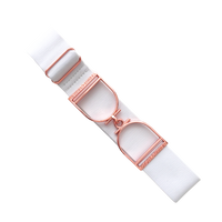 White SSE Stirrup Logo Belt