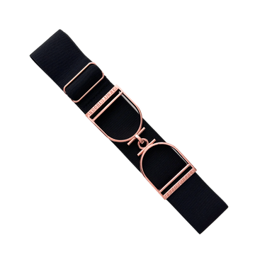 Black SSE Stirrup Logo Belt