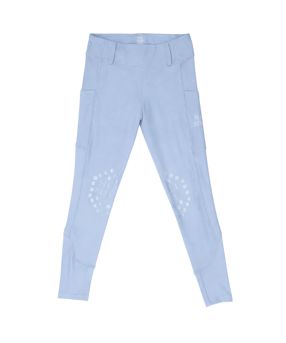 Equestrian Leggings Gray Blue- Morning mist
