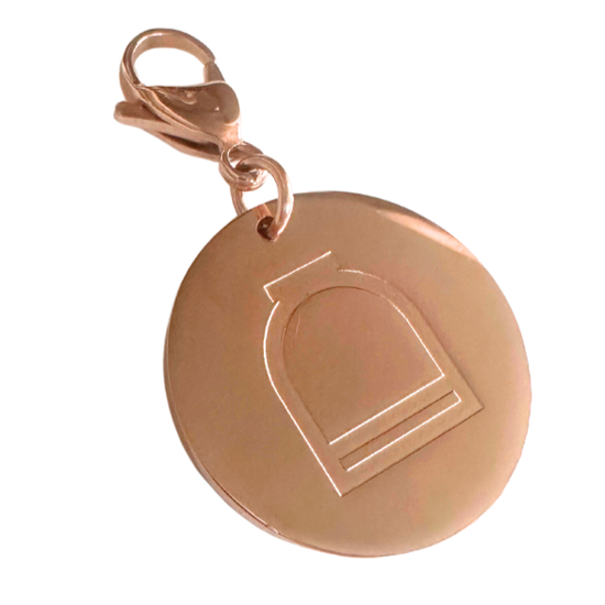 Bridle Charm Horse Pony Bridle Tack Rose Gold