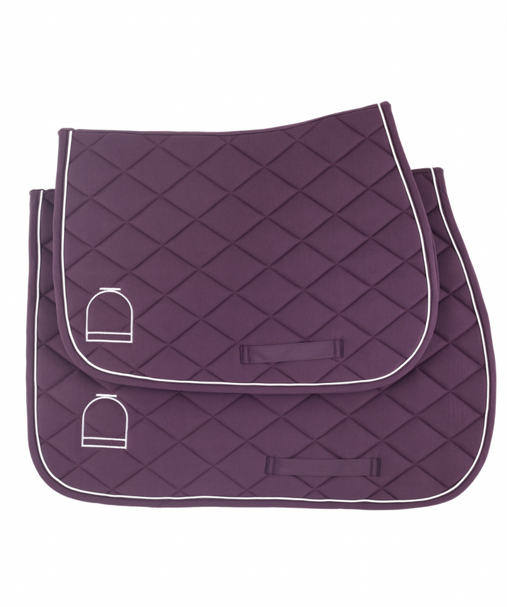 horse pony thick saddle pads with velvet underlay for horses and ponies high quality