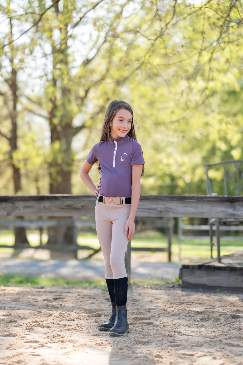 Plum Short Sleeve Sunshirts