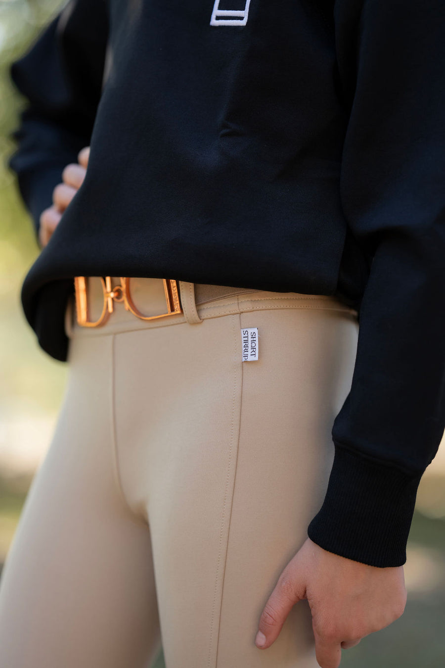 Tan Equestrian Riding jods horseback girls young rider horses